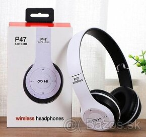 Wireless P47 s technológiou Bluetooth 5.0 + EDR - NOVE