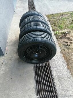 15" Plechové disky + letné pneu 195/50/15