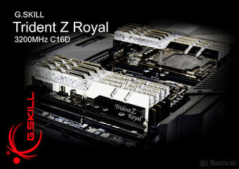 G.SKILL KIT DDR4 16GB PC 3200 (2x8GB) 16 GTRS TZ ROYAL