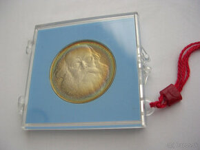Ag minca 100 Kčs 1983 Karel Marx PROOF - emisia 1975 ks - 1