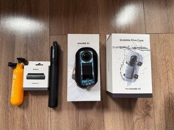 Insta 360 X3 + príslušenstvo