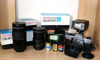 Praktica MTL 50 s príslušenstvom