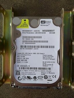 320GB HDD SATA 2.5"