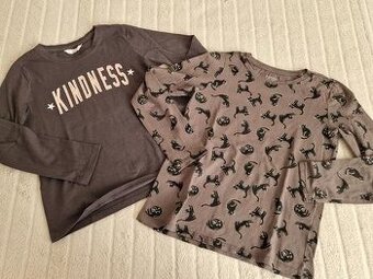 Tričká  peknučké 140/146 rôzne