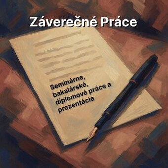 Odborná pomoc pri písaní zaverečných prác