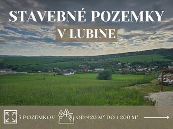 Predpredaj stavebných pozemkov v Lubine