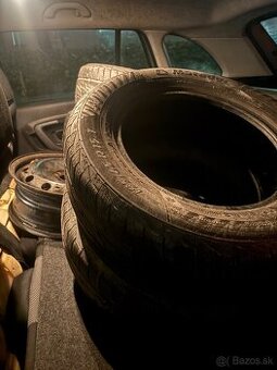 Zimne 195/65R15 plus plechove disky