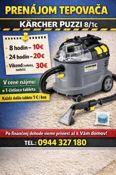 Tepovač Kärcher puzzi 8/1c