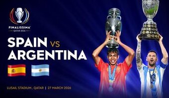 Španielsko-Argentína   Finalissima 27.3.    2x SEKTOR 528