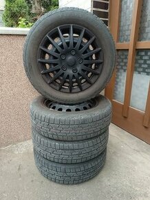 Zimné pneu na diskoch 175/65 R15 + TPMS - 1