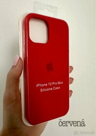 obal na iPhone 12 Pro Max červený