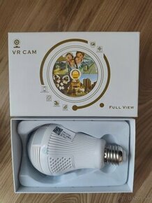 VR CAM Panoramatická 360° LED žárovka s IP kamerou