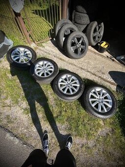 Volkswagen disky 5x112 17 + 215/65 r17 zimne pneu