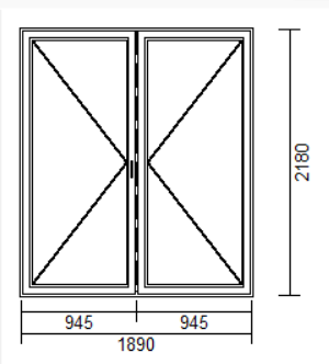 Dvere 1890x2180