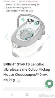Hracie vybrujuce kolísanie hojdatko