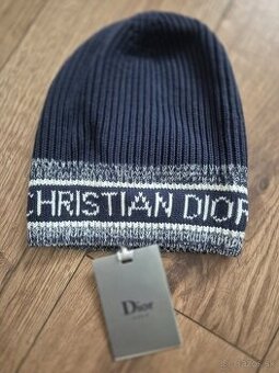 Nová čiapka UNISEX Christian Dior modra
