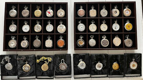 sada 38 ks vreckových hodiniek, the heritage collection