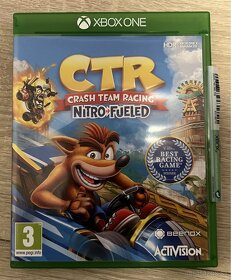 Predám xbox hru Crash Team Racing: Nitro Fueled