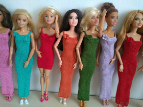 Kabáty oblečenie šaty rôzne pre bábiky barbie Ken