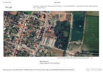 EXKLUZÍVNA PONUKA POZEMKU NA PRENÁJOM - BOROVCE