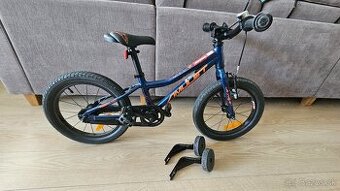 Detský bicykel Amulet 16 s pomocnými kolieskami