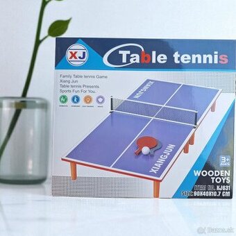 DETSKÝ MINI STOLNÝ TENIS S PRÍSLUŠENSTVOM