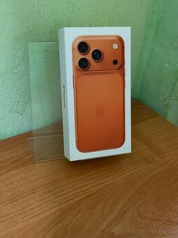 Dobrý deň Ponúkam na predaj iPhone 17 PRO 256GB Orange Nový