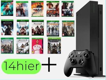 KOLEKCIA 12 HIER   +   XBOX ONE X 1TB (super ponuka)