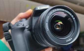 Canon EOS 1000D kit + nová brašňa (TOP stav)