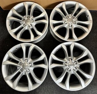 5x112 R18 Original Audi ET 52 strieborne.