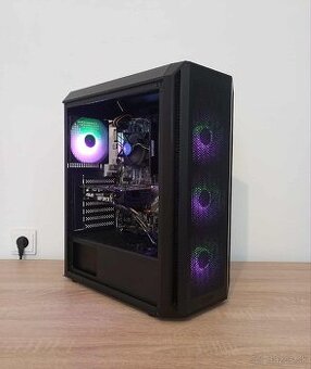 Herný PC GTX 1660 6GB, i5 6600k, 16GB, SSD, HDD