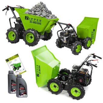 Prenájom Mini Dumper Zipper 4x4 | 25€/deň | Dovoz Kysuce