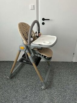 Detská jedálenská stolička Kinderkraft Lastree Wood