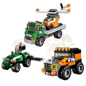 Lego Creator 31043 - 3 v 1 auto/traktor/nakladiak - 1