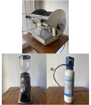 SET-  Kávovar , Filter vody a mlynček na kávu