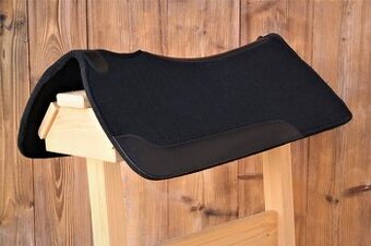 Westernová filcová deka classic čierna AKCIA