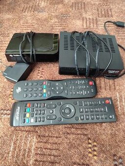 Set top boxy AB com a Amiko Dvb T2 a Kablovka