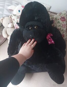 Veľka maxi plyšová gorila nová