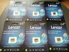 Predám nové aj používané micro SD karty značky LEXAR - 1