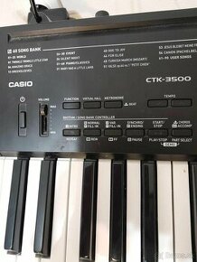 Predám klávesy Casio CTK 3500