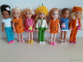 Rôzne šaty pre bábiky barbie Kelly CHELSEA ken e