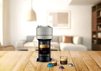 NESPRESSO KRUPS Vertuo Next + napeňovač mlieka