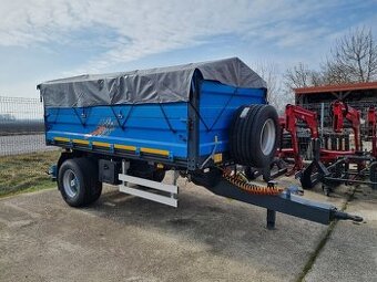 Vlečka za traktor, vyklapacie, s nosnosťou 6 t