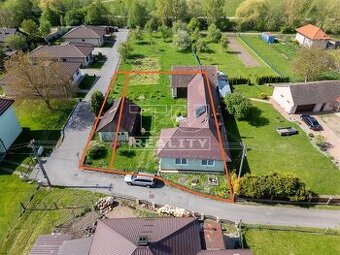 RODINNÝ DOM v obľúbenej obci Mojš s 1000m2 pozemkom
