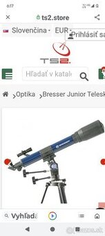 Hvezdarsky ďalekohľad - 1