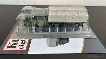 TATRA 813 8x8 KOLOS 1/43 DeaGostini + polepy ČSĽA