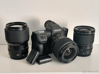 Fujifilm GFX 100 II + GF 23mm, 55mm, 110mm (odpočet DPH)