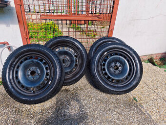 Plechove disky s pneumatikami 205/55/R16