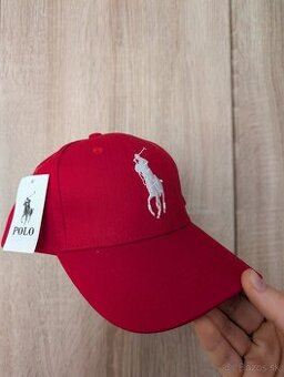 Červená šiltovka Polo Ralph Lauren