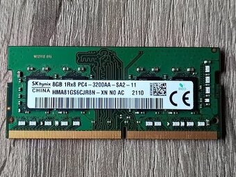 SK hynix, 8GB 1Rx8 Ram SODIMM Notebook Memory